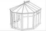 3600 x 3400 Victorian Conservatory